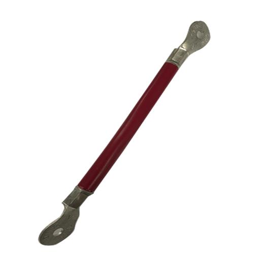 Epcom Cable para Baterías, 0.2 m, rojo, Calibre 2 AWG con Terminales de Ojo en Ambos Extremos