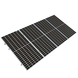 [Aluminext_NXT-SMI-4-20-B] Kit Estructura Next Rail para 4 paneles (+500W) 10 a 20°