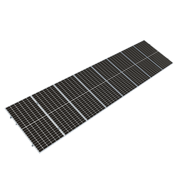 [Aluminext_NXT-SMI-8-20-B] Kit Estructura Next Rail para 8 paneles (+500W) 10 a 20°
