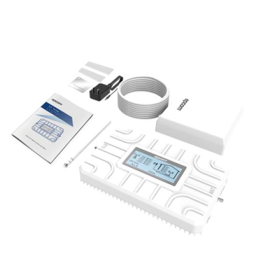 [EPCOM_EP-5G-PBT] Epcom Kit Amplificador de Señal Celular 5G / Mejora las llamadas convencionales y VoLTE / Soporta los datos de las tecnologías 2G, 3G, 4G y 5G de TELCEL, AT&T, MOVISTAR y OMV de Altán / Cubre hasta 300 m2.