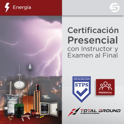 [SYSCOM_EXPERT-TG1] Syscom Certificación Oficial en Tierras Físicas y Pararrayos Total Ground (Válida Ante Secretaría del Trabajo)