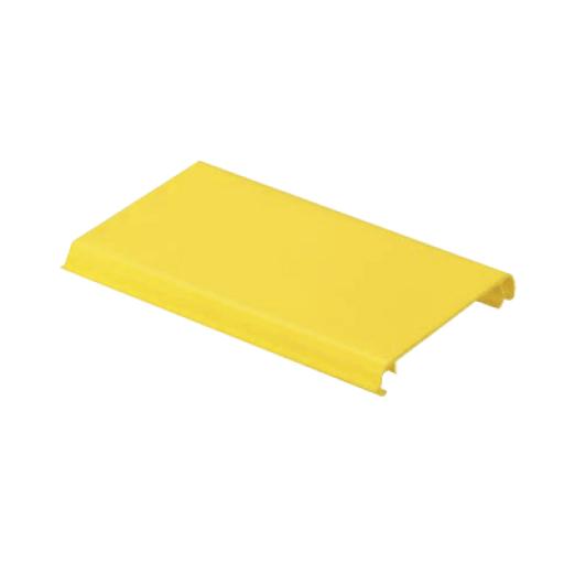 [PANDUIT_FRHC4YL10] Panduit Tapa Con Bisagra a Presión Para Canaleta FiberRunner™ FR4X4YL10, de PVC Rígido, Color Amarillo, 3 m de Largo